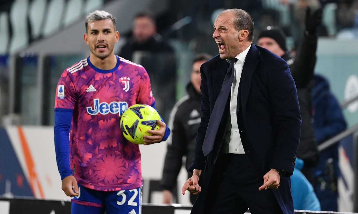Calcio, Juventus: la lite tra Max Allegri e Leandro Paredes non è l’unica in casa dei bianconeri